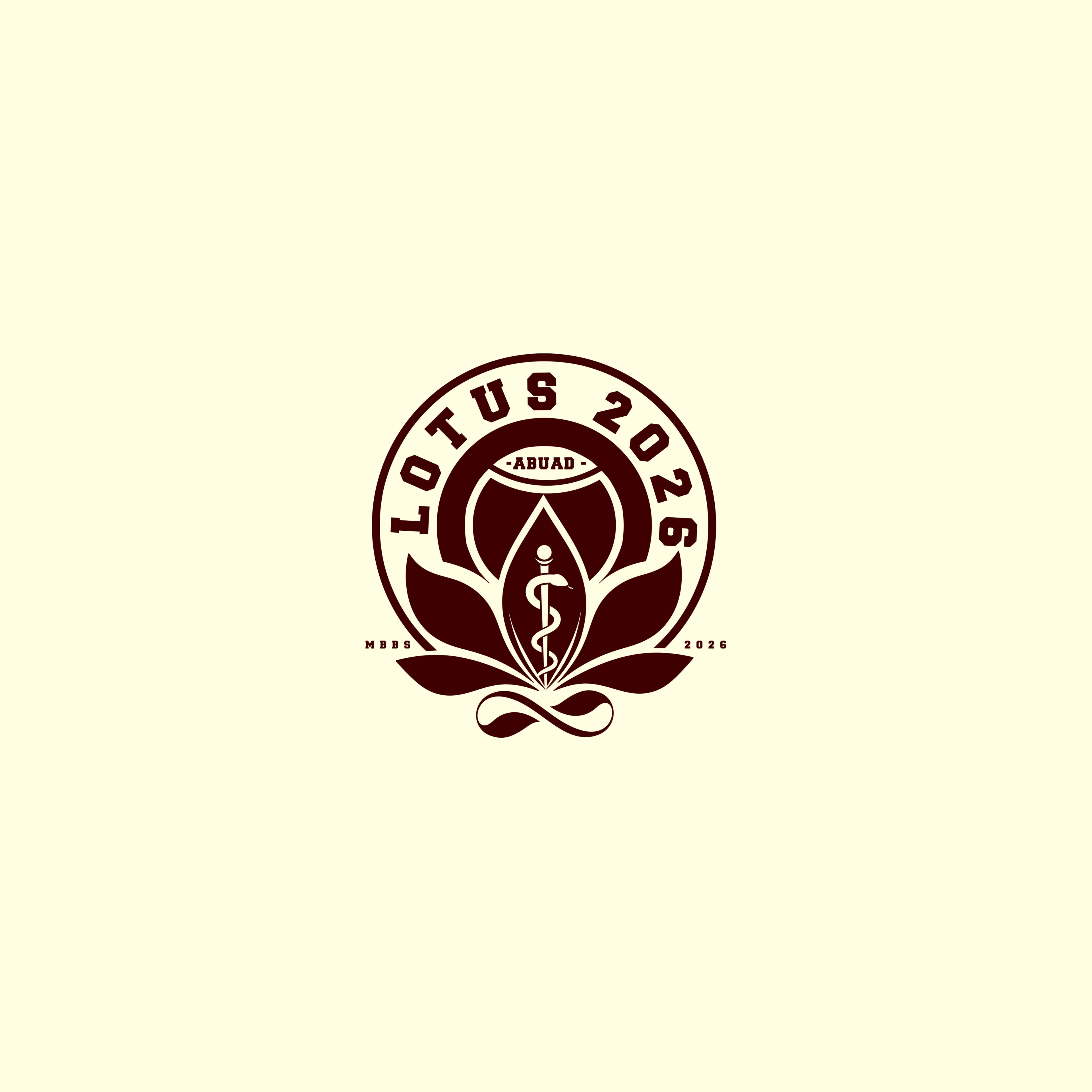 Lotus 2026 seal mark on cream