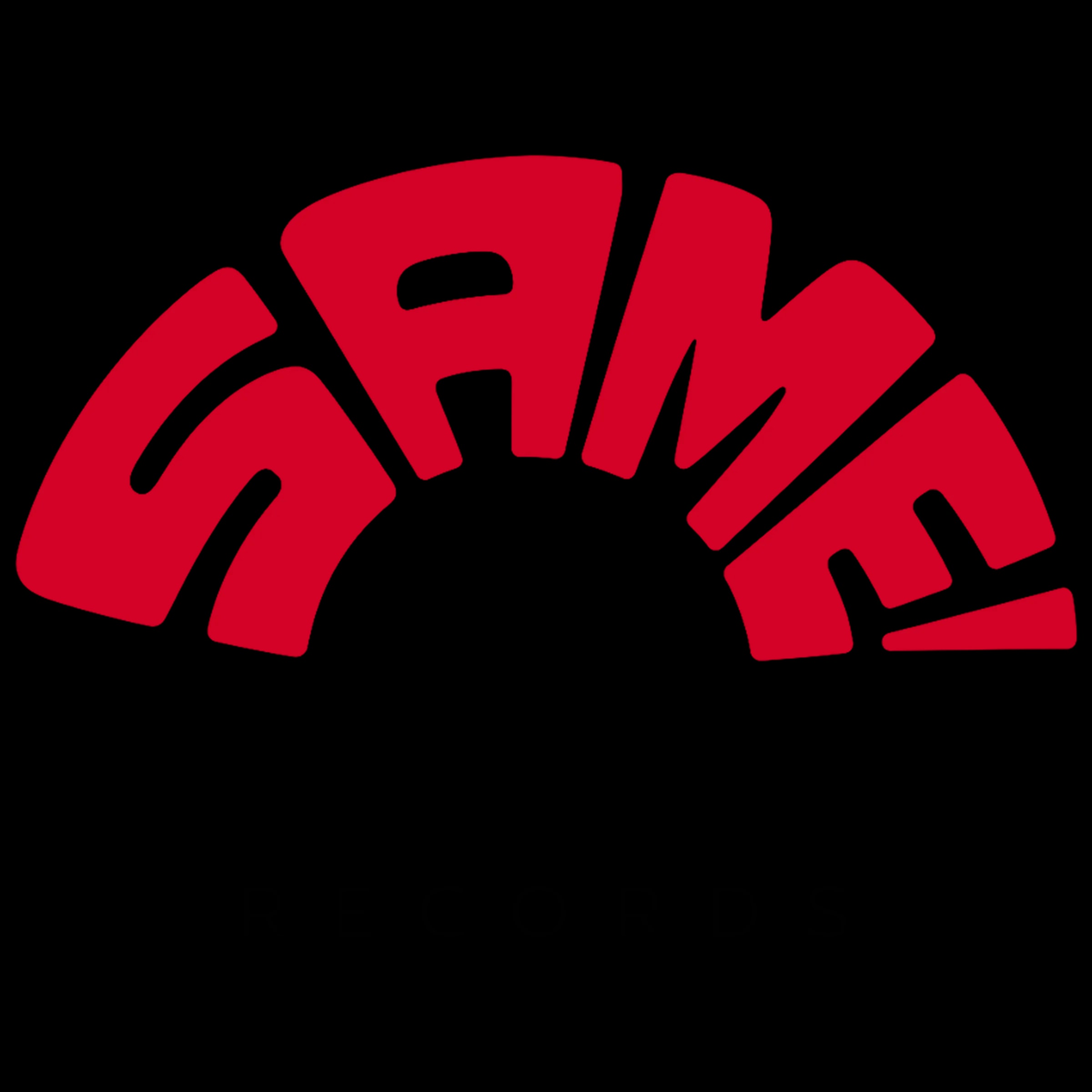Same House Records wordmark — red arc over black type