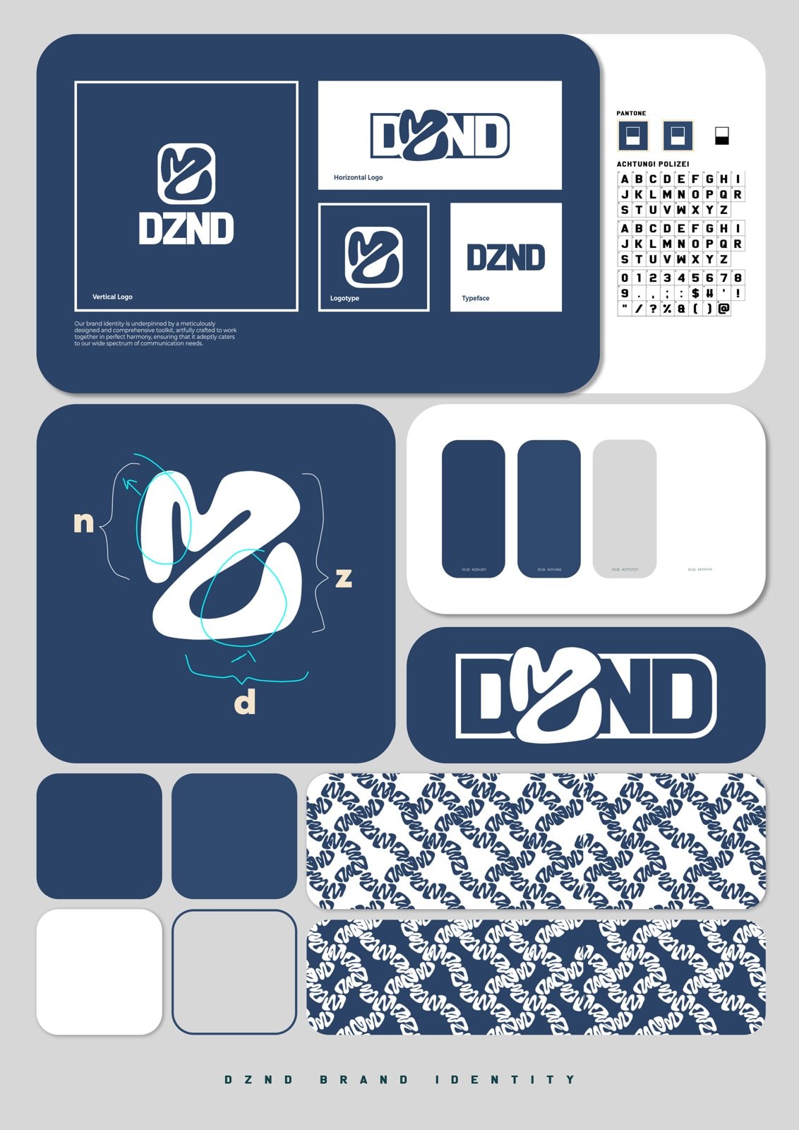 DZND Identity 01 — studio identity